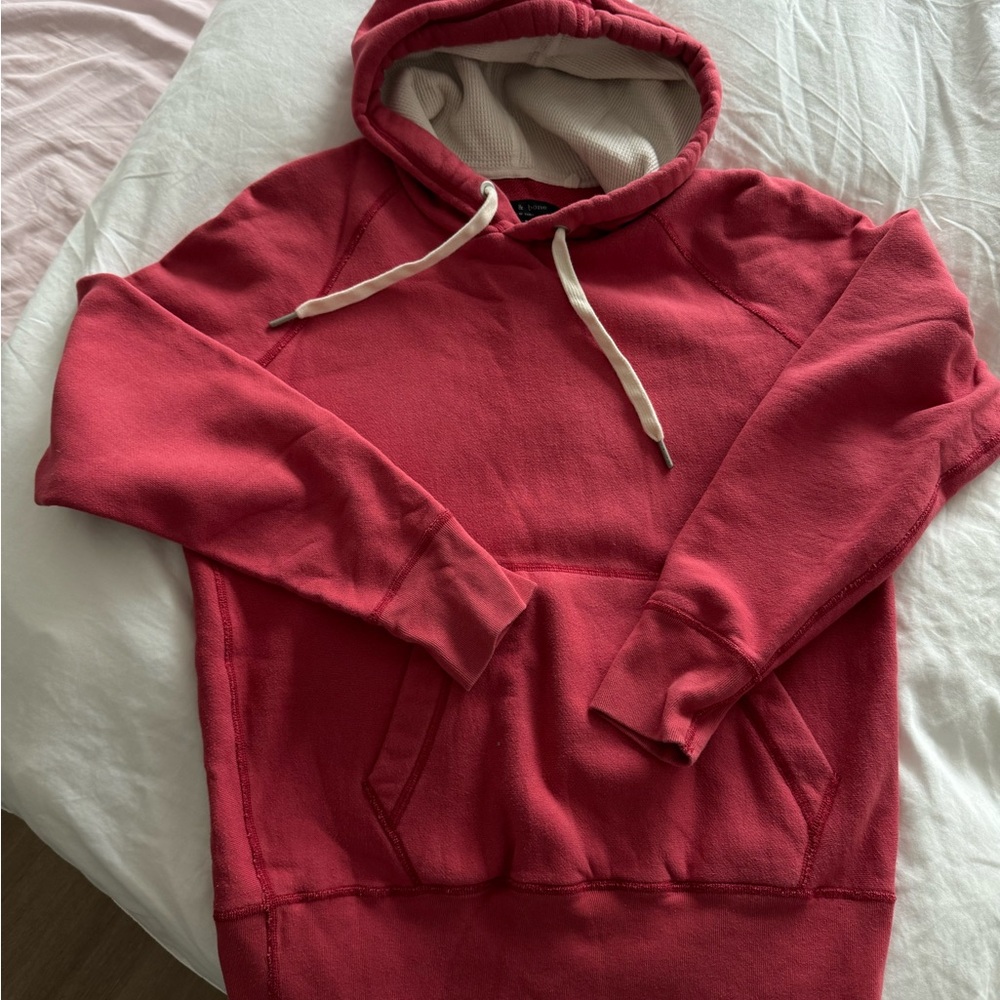 [Spring Closet] Rag & Bone Men's Hoodie - Pink/Red - M